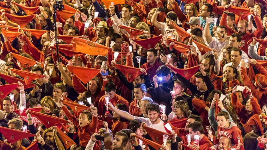 _Pobre de mi_ en la Plaza Consistorial de Pamplona (25). IÑIGO ALZUGARAY